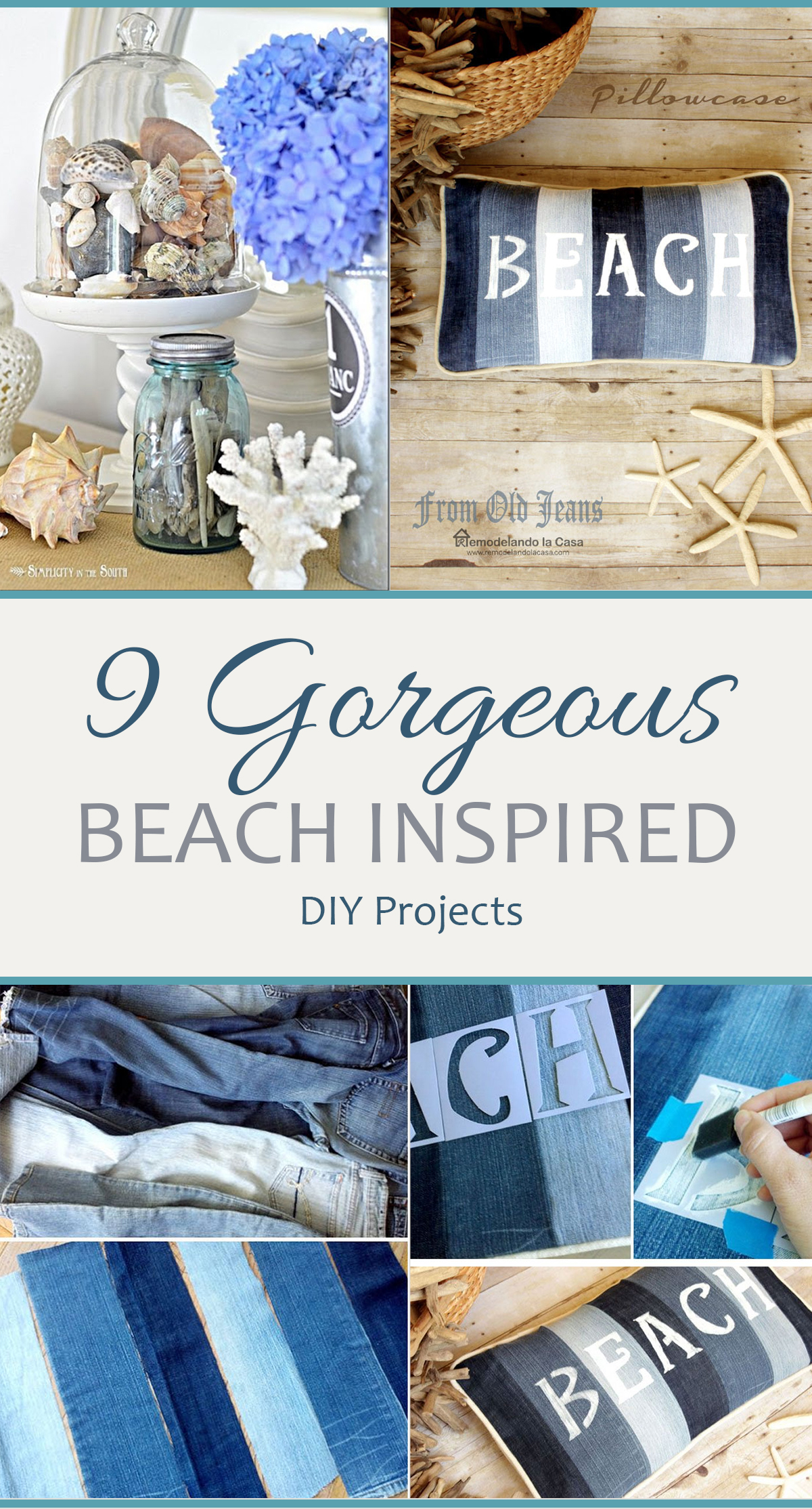 9 Beach Inspired DIY Projects Sand Between My Piggies Beach