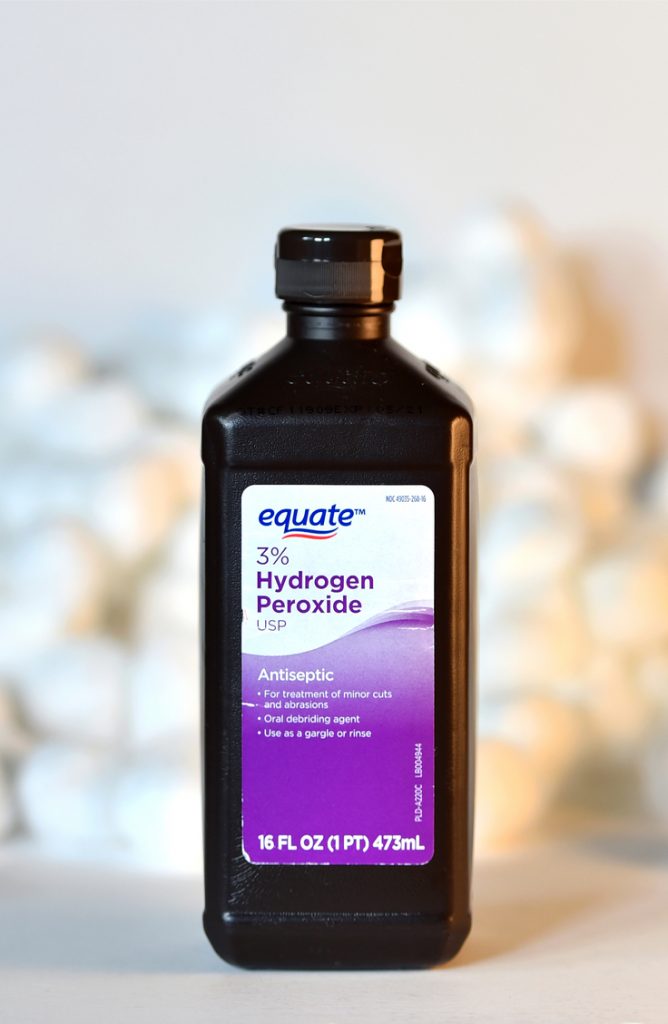 Carpet stains are ugly, slightly embarrassing, and completely awful to remove. Who knew those fuzzies under our feet were so dang absorbent? This hydrogen peroxide mixture will remove just about everything.