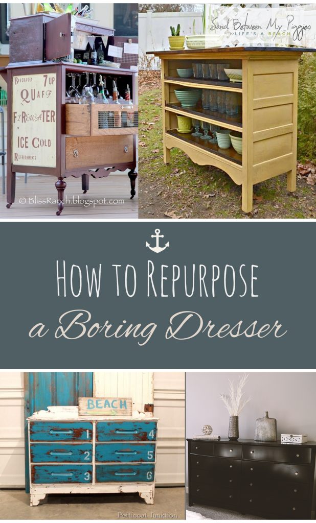 How To Repurpose A Boring Dresser Sand Between My Piggies Beach