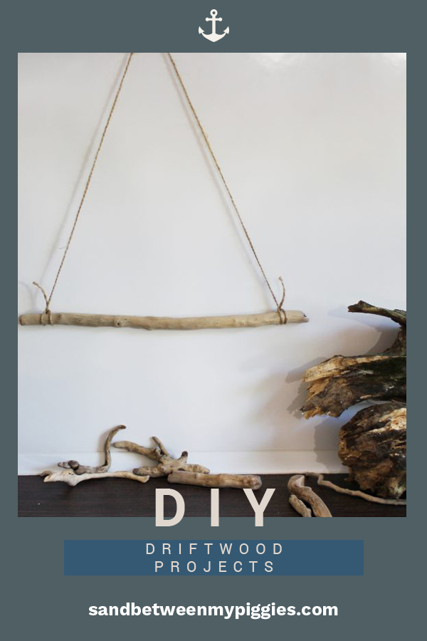 Every trip to the beach comes with seeing some driftwood. While most admire the rustic shape and look, many never pick it up. Not only do I pick it up, I take it home with me because I love to use it for home decor. Read on to learn about how you can incorporate driftwood into your home whether it is hanging on a wall, on the porch, or just if you need some more ideas. Keep afloat with the latest in coastal home decor when you read this post. #driftwood #coastalhomedecor #DIYhomedecorideas